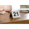 Plieniniai stalo numeriai nuo 21 iki 30 - Olympia - Fourniresto