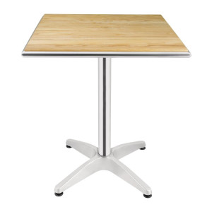 Kvadratinis 60 x 60 cm frezijaus stalas - Bolero - Fourniresto