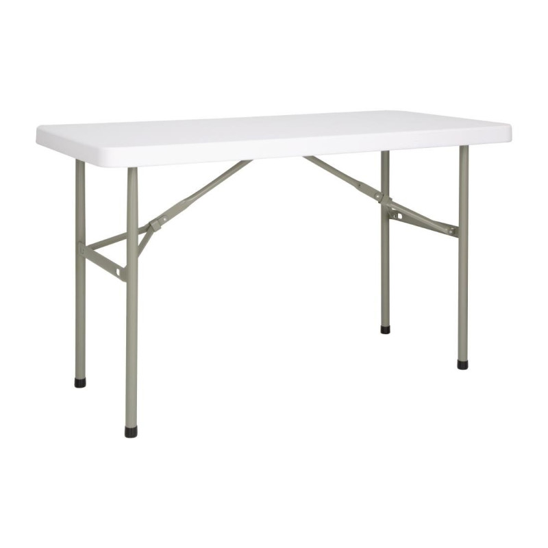 Table rectangulaire pliante - 1220mm - Bolero - Fourniresto Table rectangulaire pliante - 1220mm - Bolero - Fourniresto