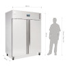 Šaldytuvas su dviem durim - 1300 l - Polar - Fourniresto