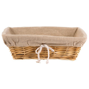 Panier en Osier Rectangulaire - Olympia