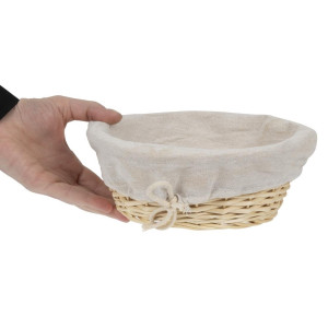 Panier en Osier Rond - Ø 230 mm - Olympia