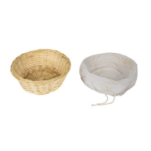 Panier en Osier Rond - Ø 230 mm - Olympia