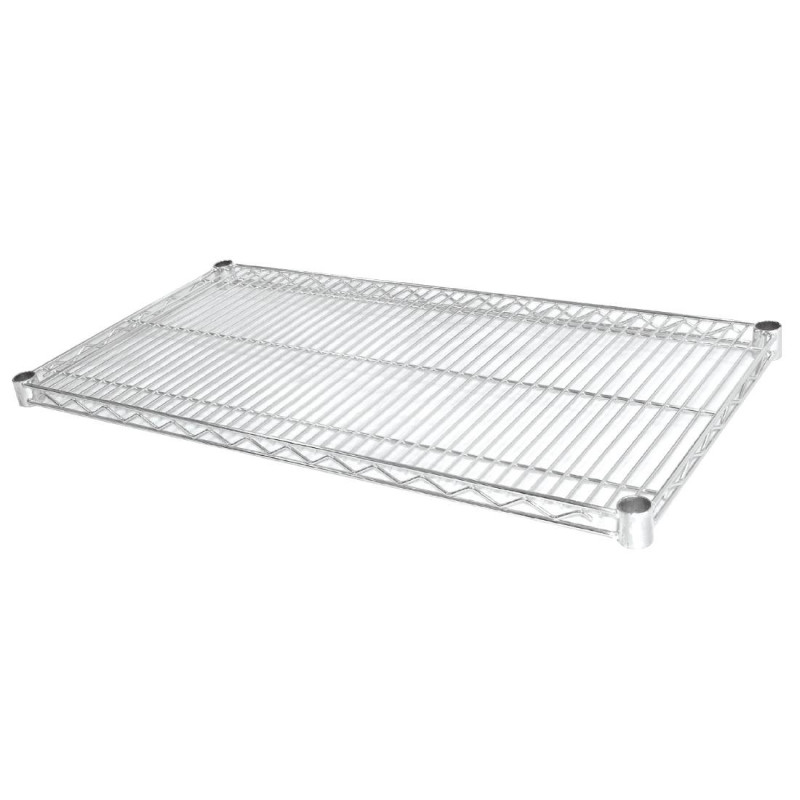 Set of 2 Metal Shelves - W 1220 x D 457mm - Vogue Set of 2 Metal Shelves - W 1220 x D 457mm - Vogue
