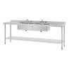 Plieno nerūdijančio plieno kriauklė - I 2400 x G 600 mm - Vogue