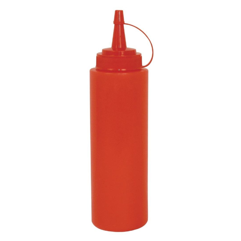 Sauce dispenser 1L red - Vogue - Fourniresto Sauce dispenser 1L red - Vogue - Fourniresto