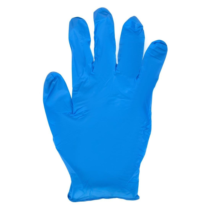 Gants en nitrile non poudrés bleus XL - Lot de 100 - FourniResto - Fourniresto Gants en nitrile non poudrés bleus XL - Lot de 100 - FourniResto - Fourniresto