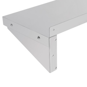 Sieninis stalčius iš nerūdijančio plieno - L 1800 mm - Vogue