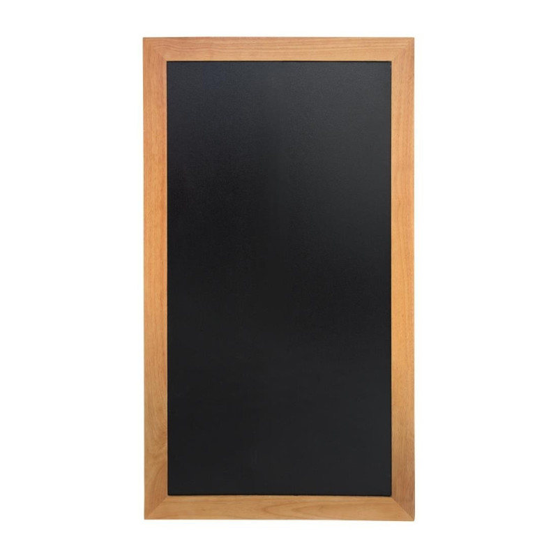 Ardoise murale longue finition teck 1000 x 560mm - Securit - Fourniresto Ardoise murale longue finition teck 1000 x 560mm - Securit - Fourniresto