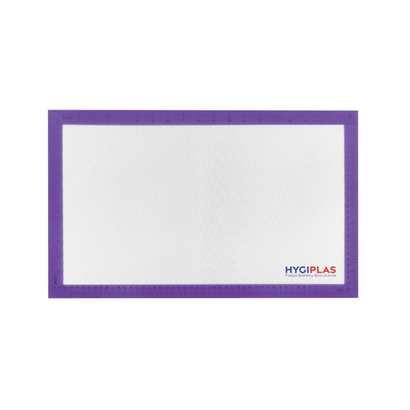 Kepimo kilimėlis su neprilipančiu sluoksniu Hygiplas 520x315 mm - kokybiškas silikonas | Alergenai ir lengvai valoma Kepimo kilimėlis su neprilipančiu sluoksniu Hygiplas 520x315 mm - kokybiškas silikonas | Alergenai ir lengvai valoma