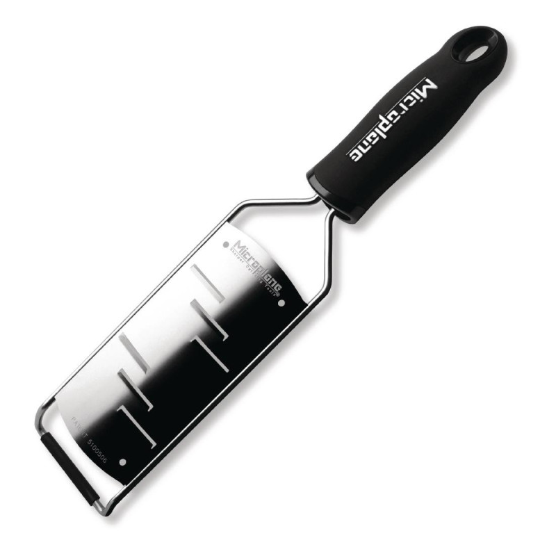 Smulkinimo peilis „Microplane“ „Gourmet“ serijos - tikslumas ir ilgaamžiškumas Smulkinimo peilis „Microplane“ „Gourmet“ serijos - tikslumas ir ilgaamžiškumas