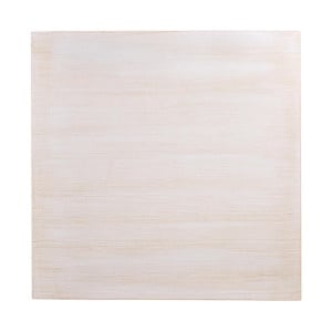 Square Table Top Pre-drilled Vintage White 700 mm Bolero - High-quality Wicker Wood