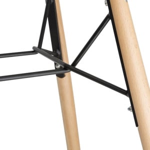 Tamsiai pilka Arlo kėdė - 2 Bolero komplektas: Komfortas, tvirtumas ir elegancija