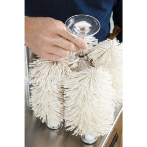 Profesionalus nerūdijančio plieno Buffalo stiklo poliruoklis