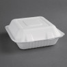 Kompostuojamos dėžutės Bagasse 223mm - 200 vnt., ekologiškos