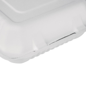 Kompostuojamos Bagasse dėžutės 223 mm - 200 vnt., ekologiškos