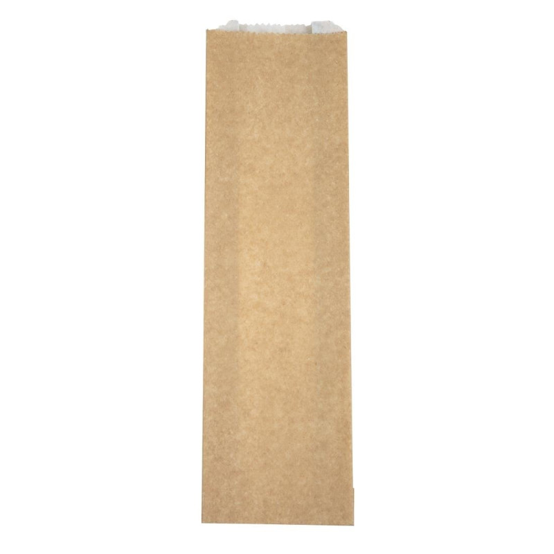 Sacs Snack Chaud compostables Vegware 356 x 101 mm - Lot de 500, FC897 Sacs Snack Chaud compostables Vegware 356 x 101 mm - Lot de 500, FC897