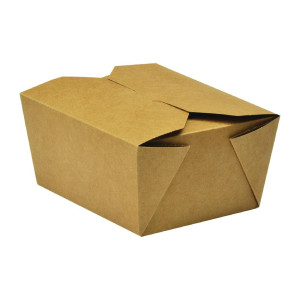 Kompostuojamos kartoninės maisto dėžutės Nr.1 700 ml - 450 vnt. - Vegware Eco