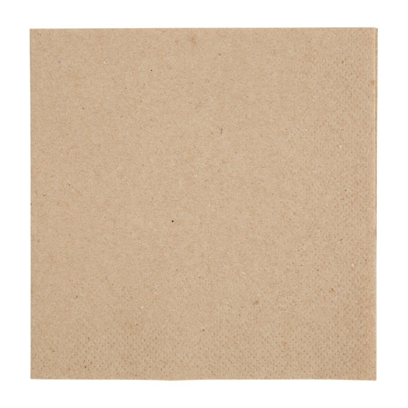 Cocktail Napkins 2 Ply Kraft - Pack of 4000, Eco-Friendly Quality Cocktail Napkins 2 Ply Kraft - Pack of 4000, Eco-Friendly Quality