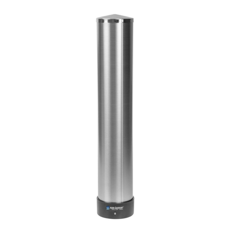 San Jamar 350-710 ml sieninis dozatorius iš nerūdijančio plieno San Jamar 350-710 ml sieninis dozatorius iš nerūdijančio plieno