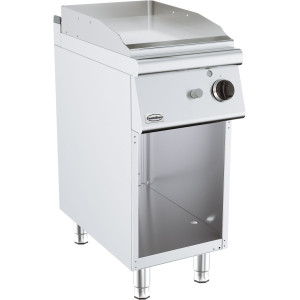 Chrome Gas Griddle on Cabinet - Series 700 - 400 mm - CombiSteel