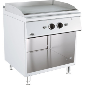 Gas Griddle with Smooth Plate - 800 x 700 mm - CombiSteel
