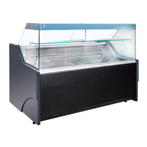Vitrina su šaldymo funkcija Wesley 1.3 juoda 110 L - CombiSteel: Elegantiškas dizainas, didelis talpumas