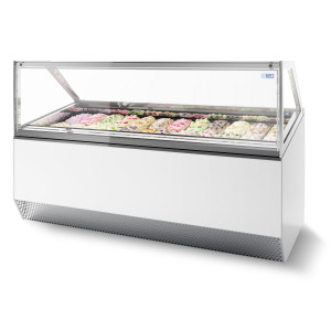 Millenium Ice Cream Display Case - 16 x 5 L - CombiSteel