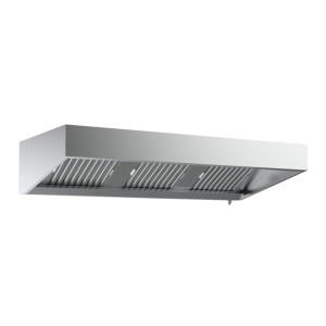 Gylio sieninis gaubtas 1100 - 1600 mm - Su LED - CombiSteel