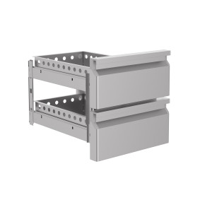 2 Stalčių Blokas Šaldomam Stalui - CombiSteel