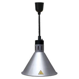 Kūginė šildymo lempa - Sidabrinė - CombiSteel