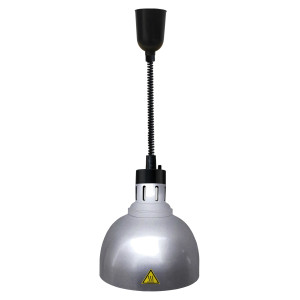 Apvali šildymo lempa - Sidabrinė - CombiSteel