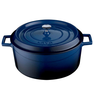 Faitout en Fonte - Ø 32 cm - Mėlyna - CombiSteel