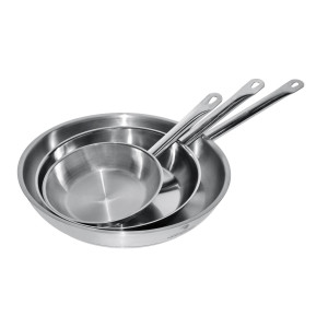 Nerūdijančio plieno keptuvė - Ø 320 MM - 4 L