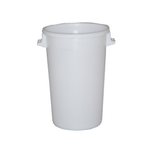 Balta šiukšliadėžė - 200 L