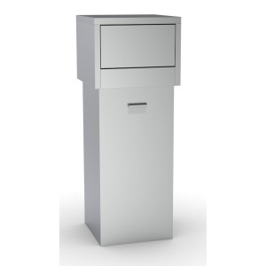 Stainless Steel Trash Can - 80 L