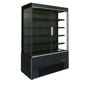 Jamie Wall-Mounted Refrigerated Display Case with 2 Doors - 1.55 m² - CombiSteel