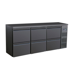 Arrière-Bar Réfrigéré à 6 Tiroirs - 537 L - CombiSteel