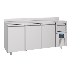 Teigiamai šaldomas stalas GN 1/1 su atlošu - 632 L - CombiSteel