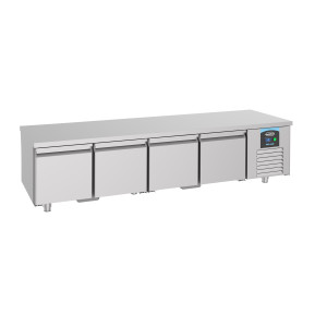 Teigiamas šaldomas stalas GN 1/1 su 4 durimis - 360 L - CombiSteel