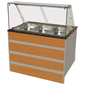 Buffet Chaud - 3 GN 1/1 - CombiSteel