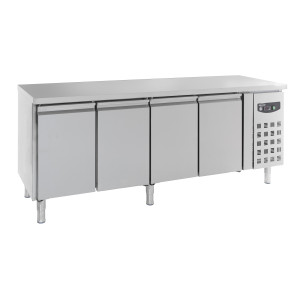 Teigiamas šaldomas stalas GN 1/1 su 4 durimis - 553 L - CombiSteel
