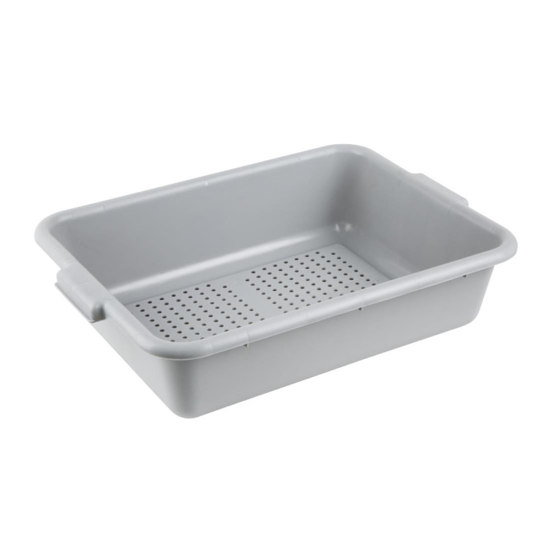 Bac Alimentaire Perforé en Polypropylène - Gris - Vogue Bac Alimentaire Perforé en Polypropylène - Gris - Vogue