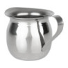 Mini nerūdijančio plieno pieno ąsotėlis - 120 ml - 6 vnt. rinkinys - Olympia