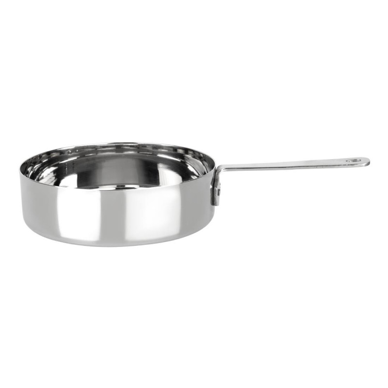 Mini Stainless Steel Casserole - 125 x 35 mm - Olympia Mini Stainless Steel Casserole - 125 x 35 mm - Olympia