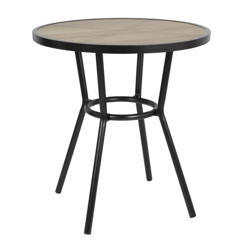 Table Ronde d'Extérieur Marston Noire - ⌀ 70 mm - Bolero Table Ronde d'Extérieur Marston Noire - ⌀ 70 mm - Bolero