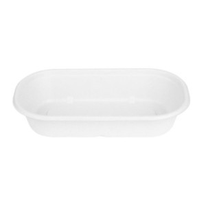 Ovali Bagaso Dėžutė - 850 ml - 100 vnt. - Fiesta