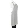 Pilka ir balta dryžuota prijuostė - Whites Chefs Clothing