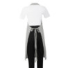 Pilka ir balta dryžuota prijuostė - Whites Chefs Clothing