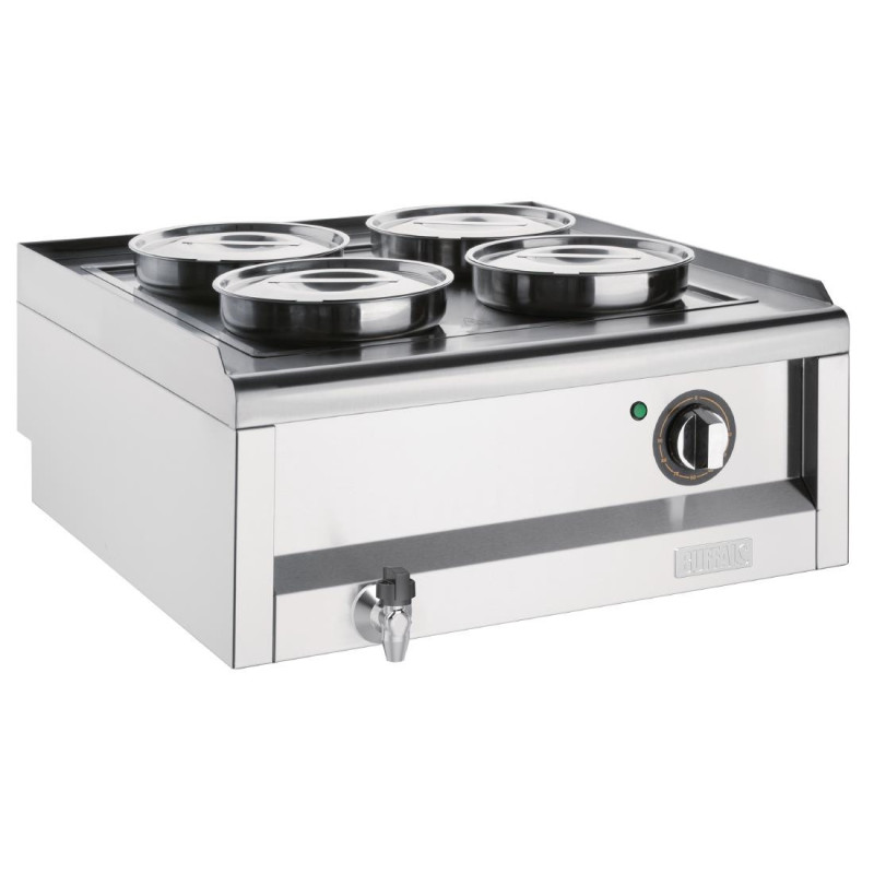 Bain-Marie 4 Pots Série 600 - Buffalo Bain-Marie 4 Pots Série 600 - Buffalo
